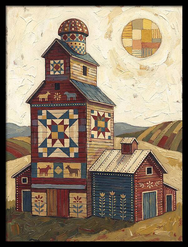 Grain Elevator Folk Art