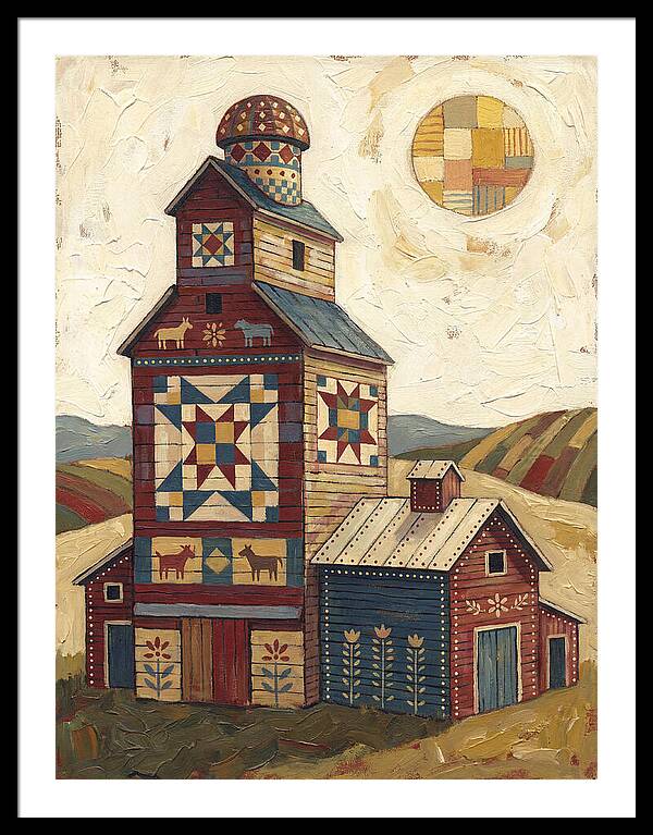 Grain Elevator Folk Art