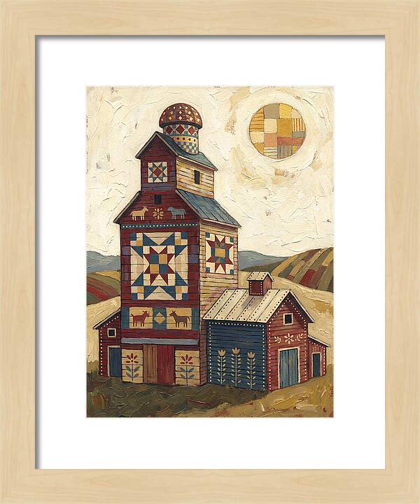 Grain Elevator Folk Art