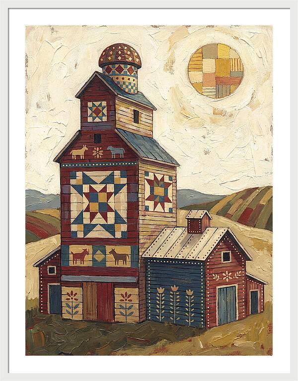 Grain Elevator Folk Art