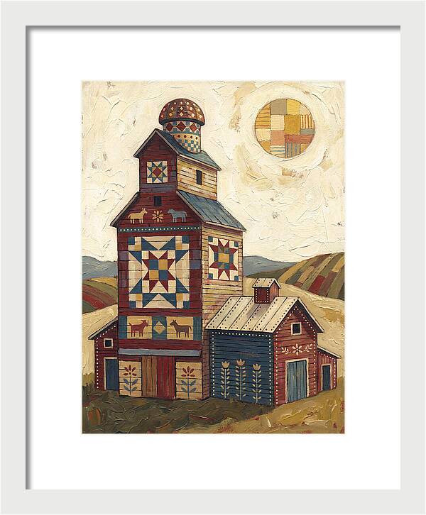 Grain Elevator Folk Art