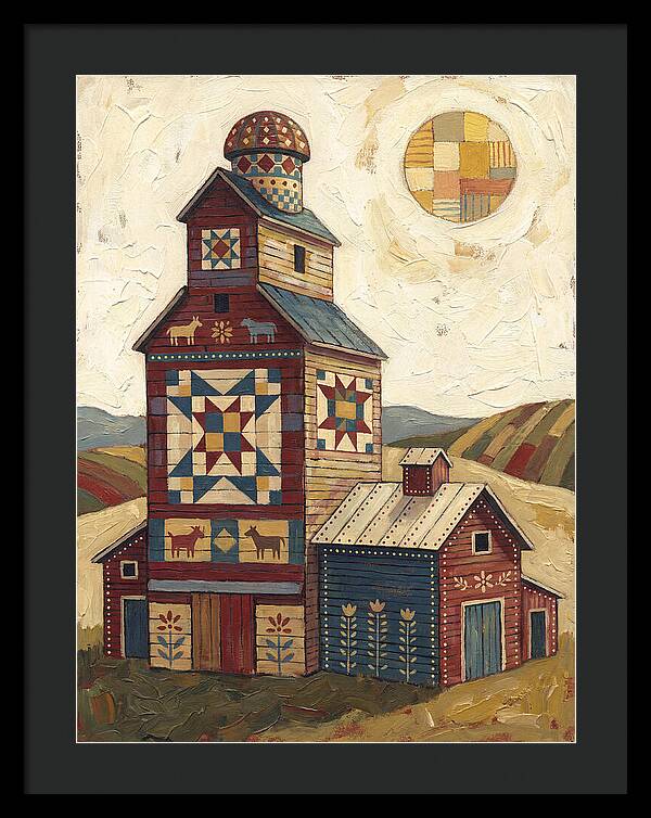 Grain Elevator Folk Art