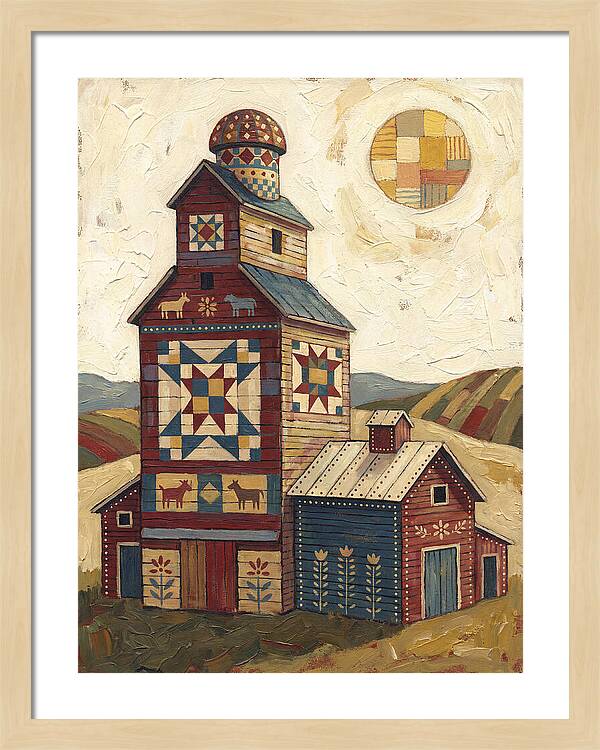 Grain Elevator Folk Art