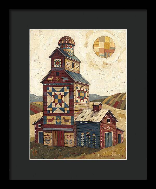 Grain Elevator Folk Art