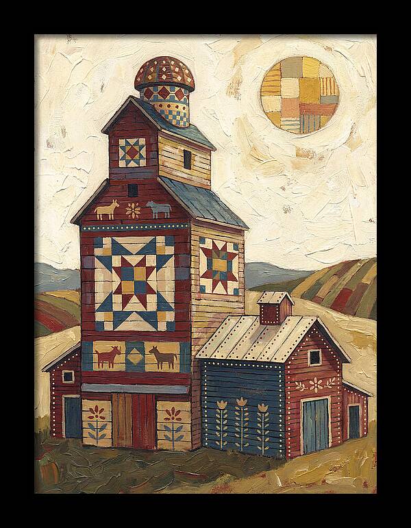 Grain Elevator Folk Art
