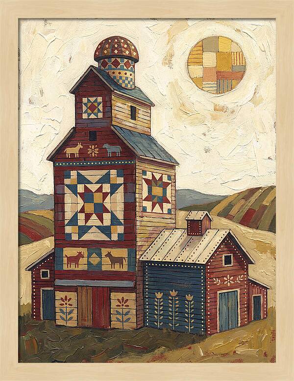 Grain Elevator Folk Art