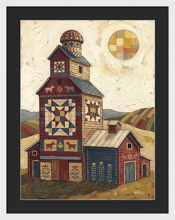 Grain Elevator Folk Art