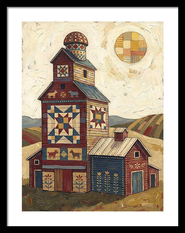 Grain Elevator Folk Art