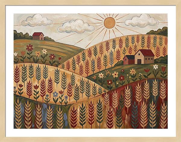 Grain Field Serenity