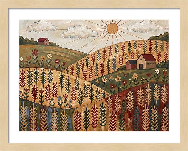 Grain Field Serenity