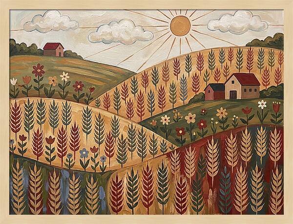 Grain Field Serenity