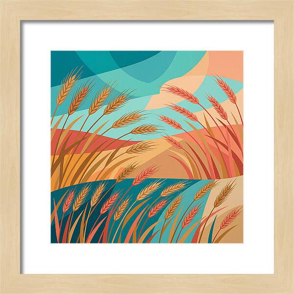 Grain Fields In Color
