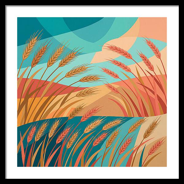 Grain Fields In Color
