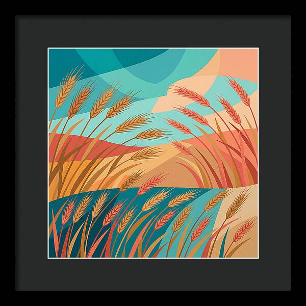Grain Fields In Color