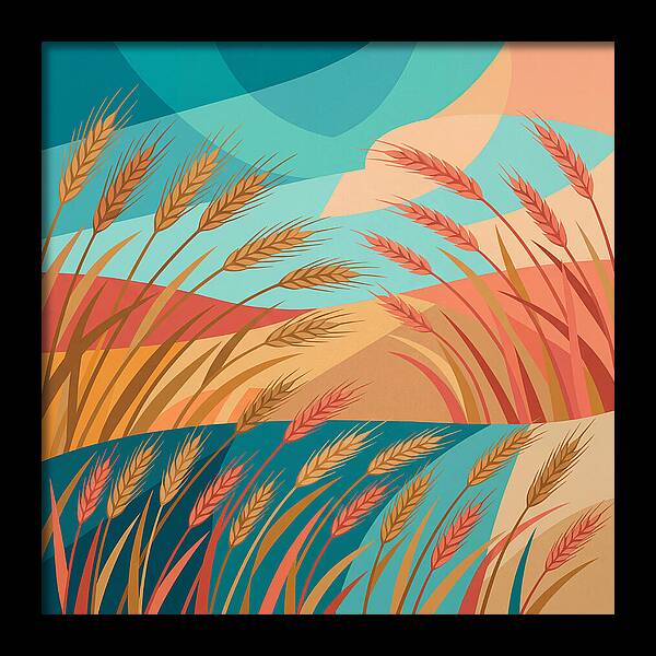 Grain Fields In Color