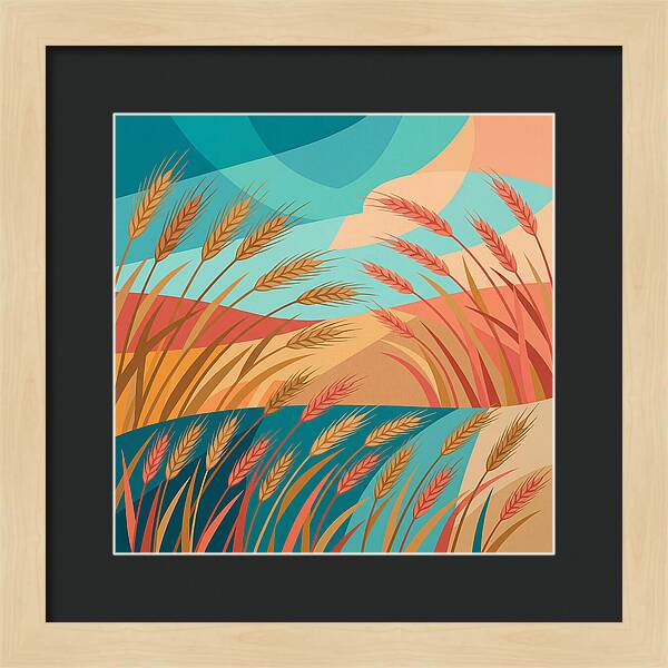 Grain Fields In Color