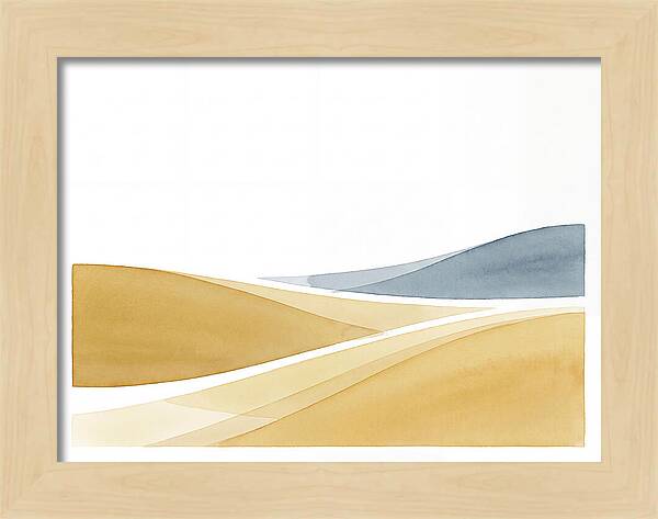 Grain Landscape Serenity