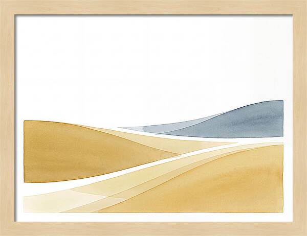Grain Landscape Serenity