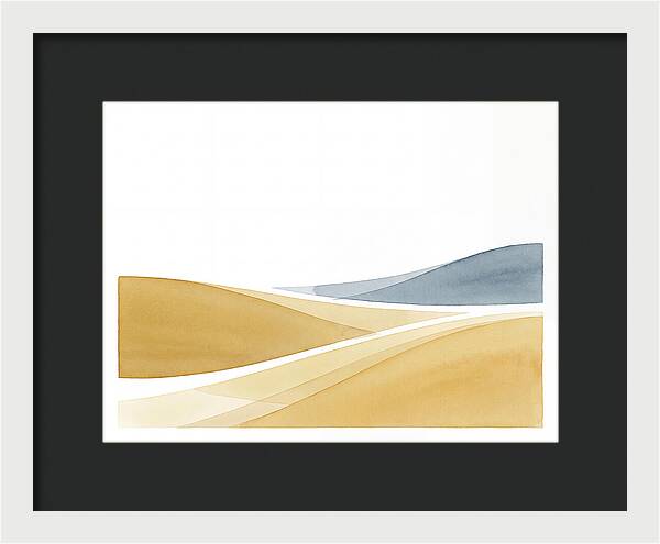 Grain Landscape Serenity