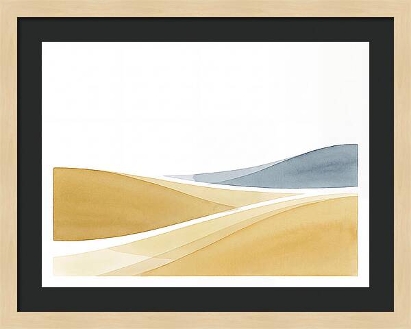 Grain Landscape Serenity
