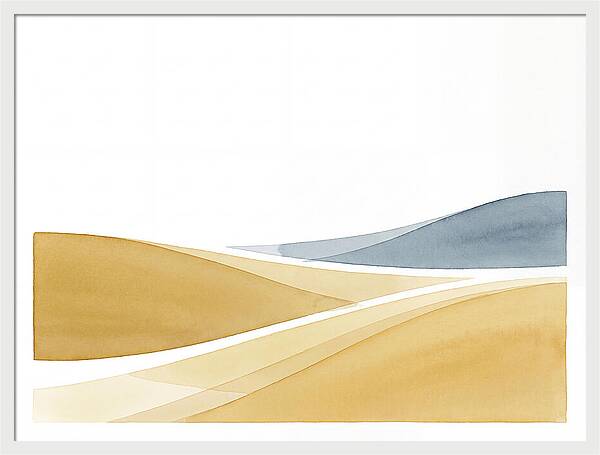 Grain Landscape Serenity