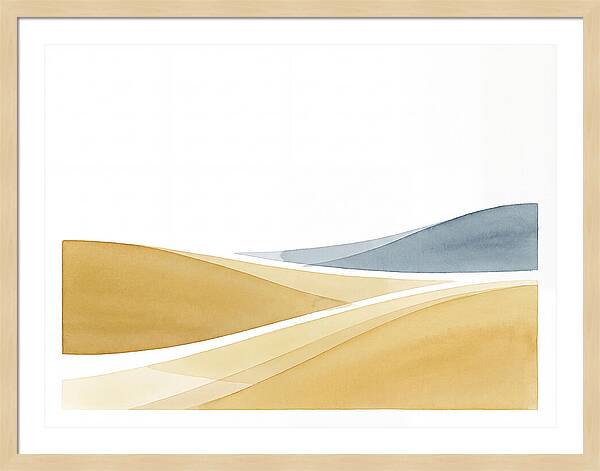 Grain Landscape Serenity