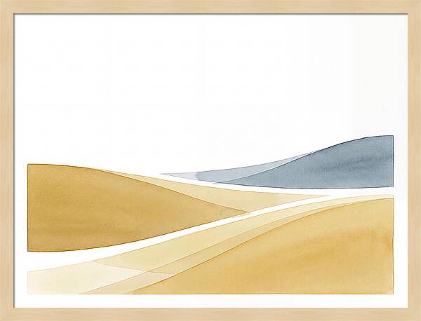 Grain Landscape Serenity
