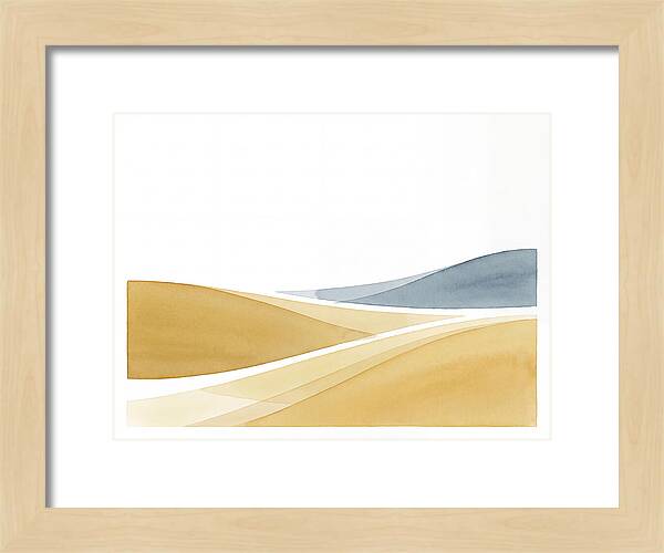 Grain Landscape Serenity