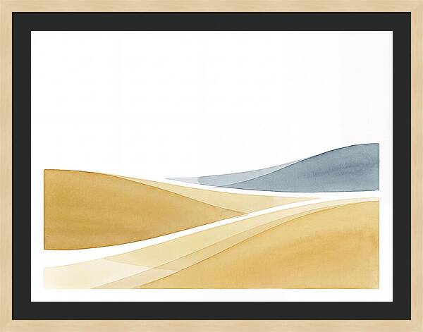 Grain Landscape Serenity