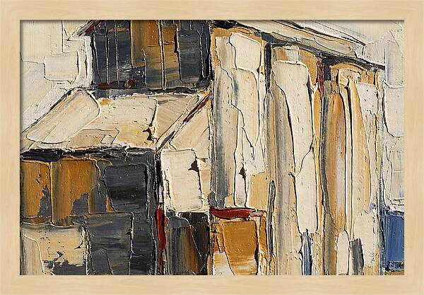 Grain Mill In Texture