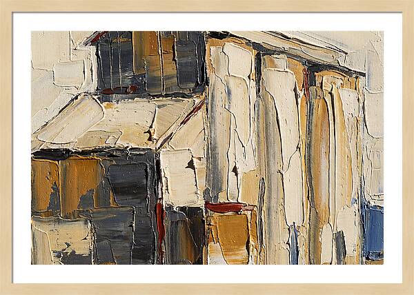 Grain Mill In Texture