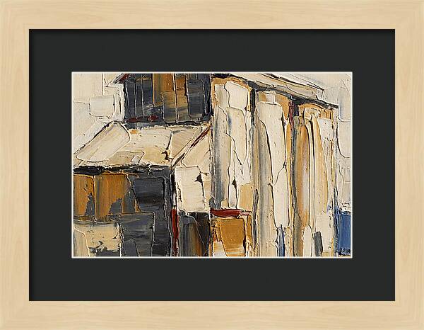 Grain Mill In Texture