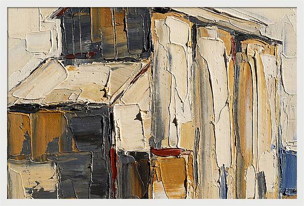 Grain Mill In Texture