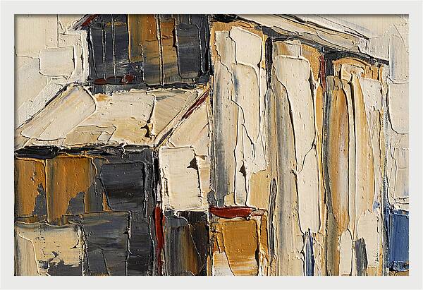 Grain Mill In Texture