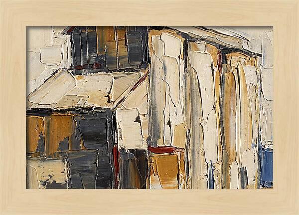 Grain Mill In Texture