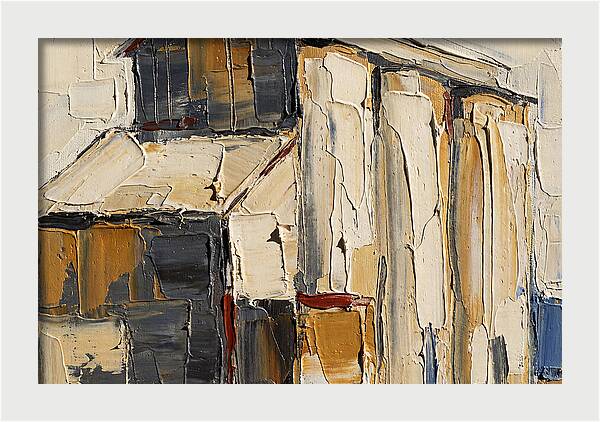Grain Mill In Texture