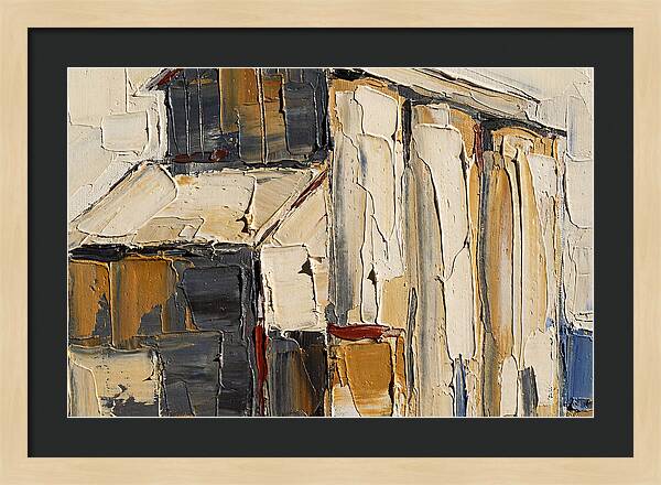 Grain Mill In Texture