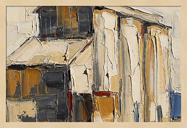 Grain Mill In Texture