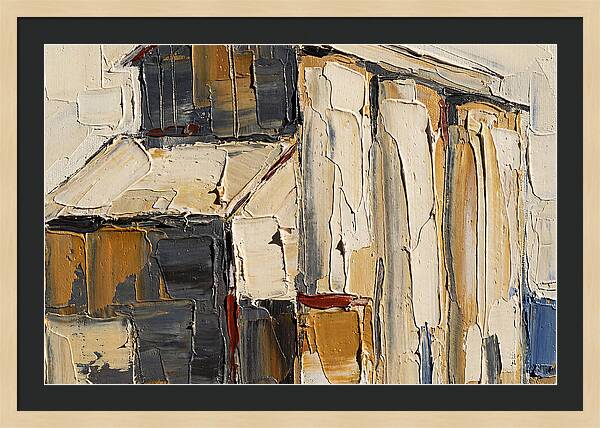Grain Mill In Texture