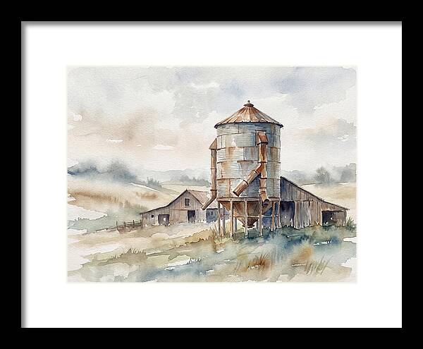 Grain Silo Serenity