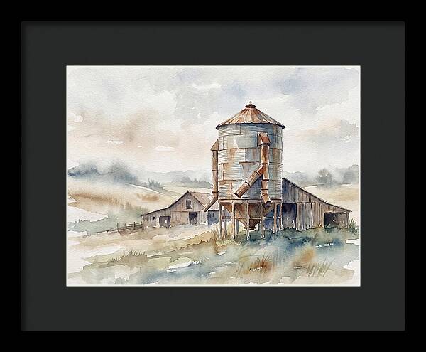 Grain Silo Serenity