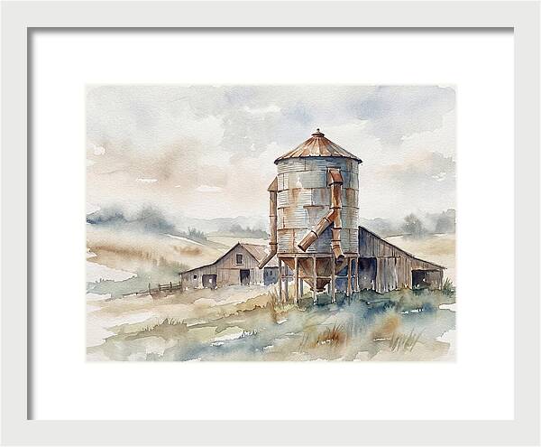Grain Silo Serenity