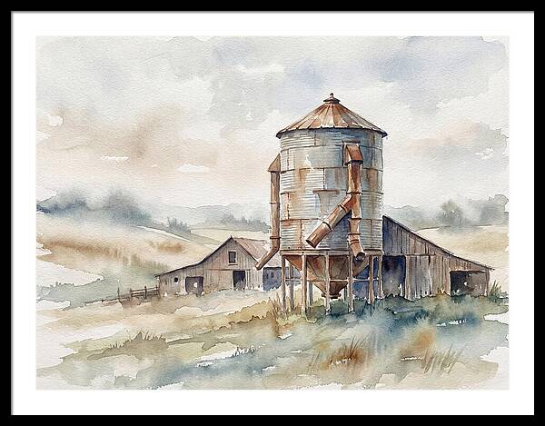 Grain Silo Serenity