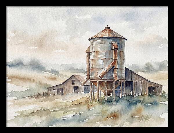 Grain Silo Serenity