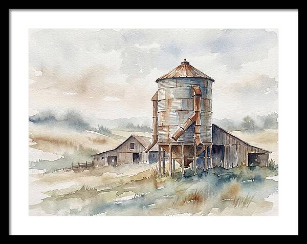 Grain Silo Serenity