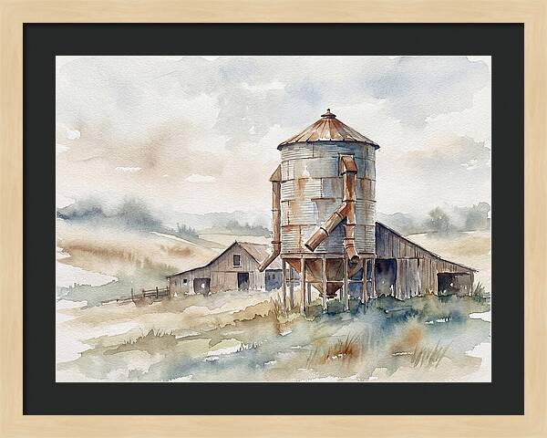 Grain Silo Serenity