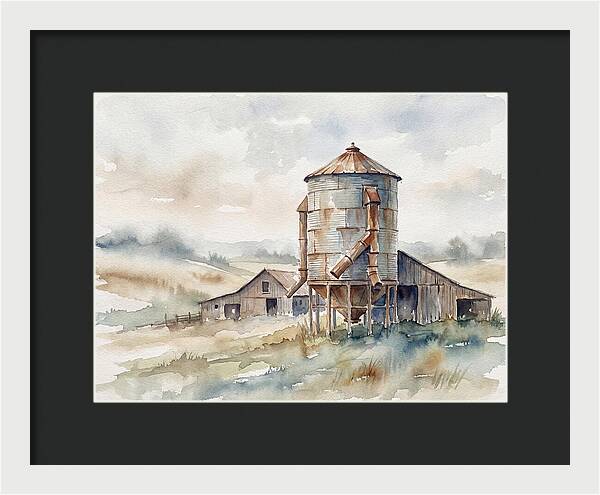 Grain Silo Serenity