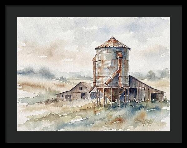 Grain Silo Serenity