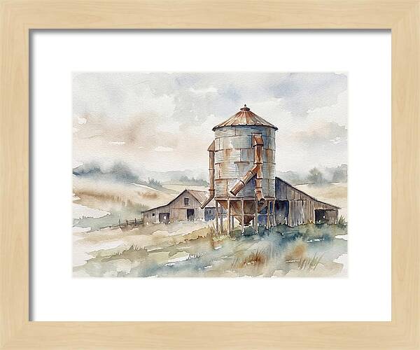 Grain Silo Serenity