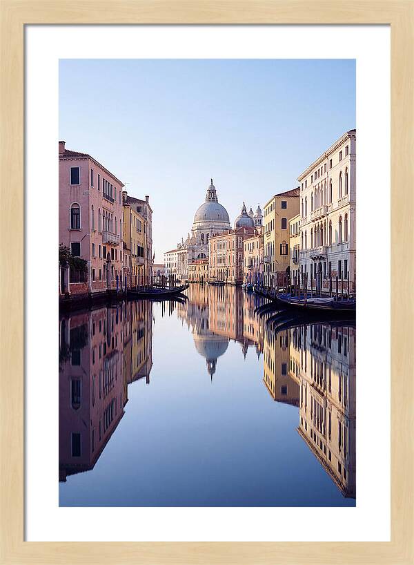 Grand Canal Reflections In Venice
